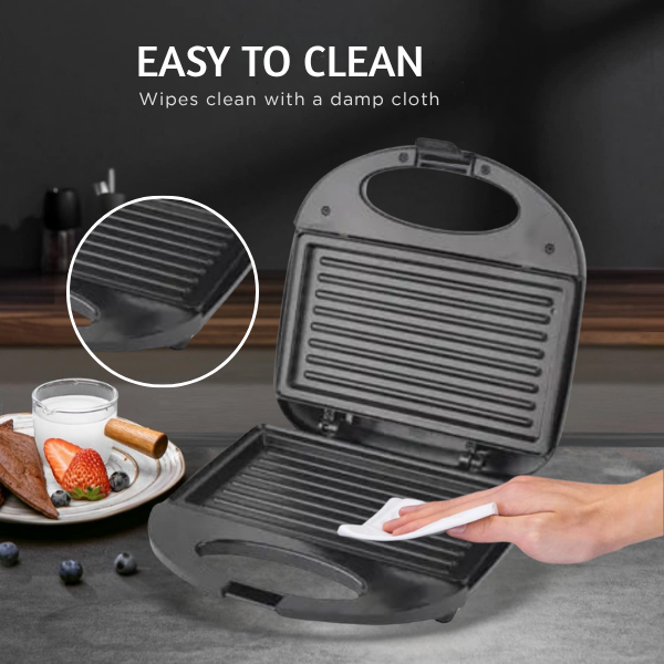 Electric Sandwich Maker Grilled Machine Double Slices Non-Stick 750w