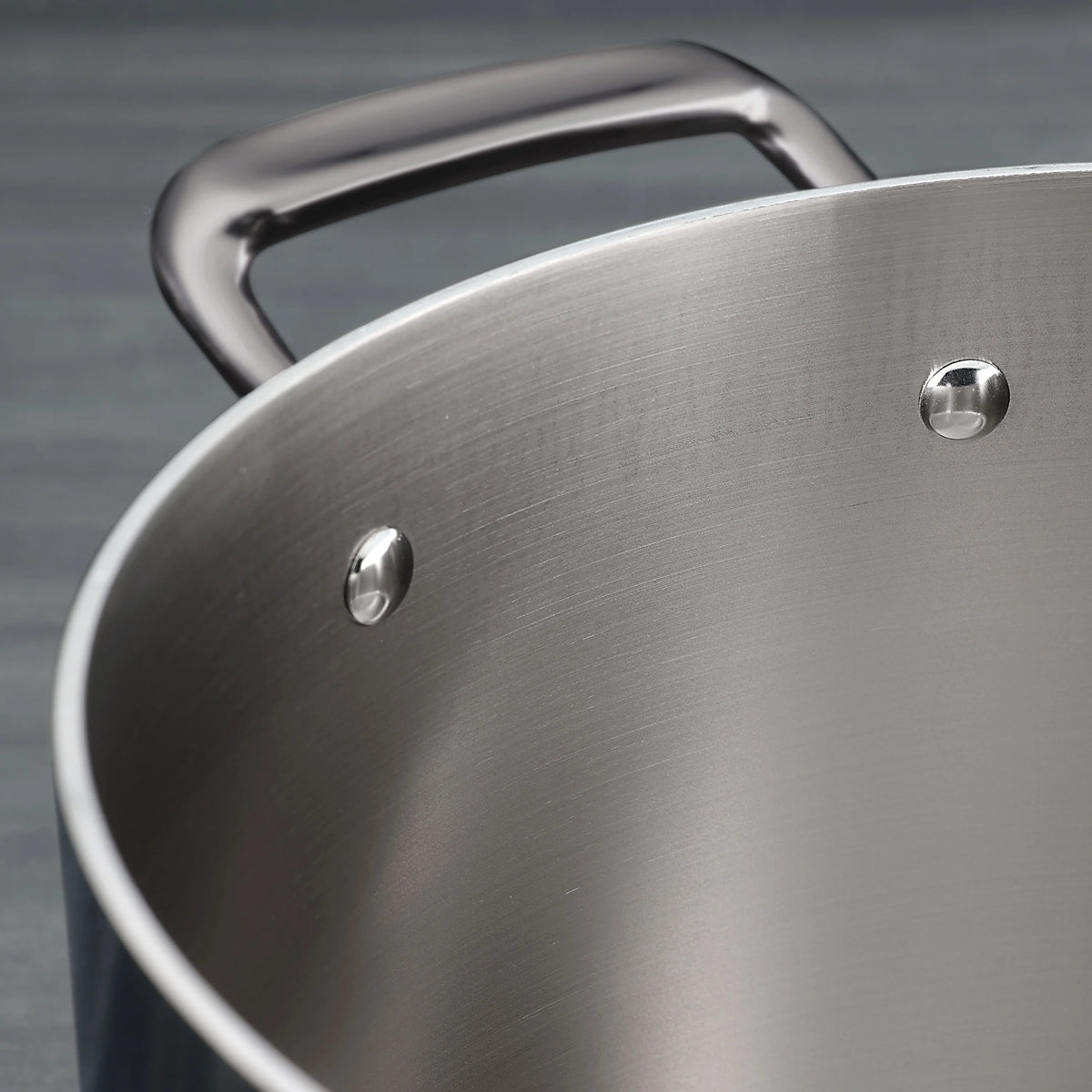 Tramontina 14-Piece Tri-Ply Clad Stainless Steel Cookware Set, with Glass Lids