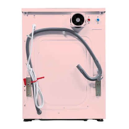 Equator All-in-One Washer Dryer VENTLESS/VENTED PET cycle 1.62cf/15lbs 110V in Pink