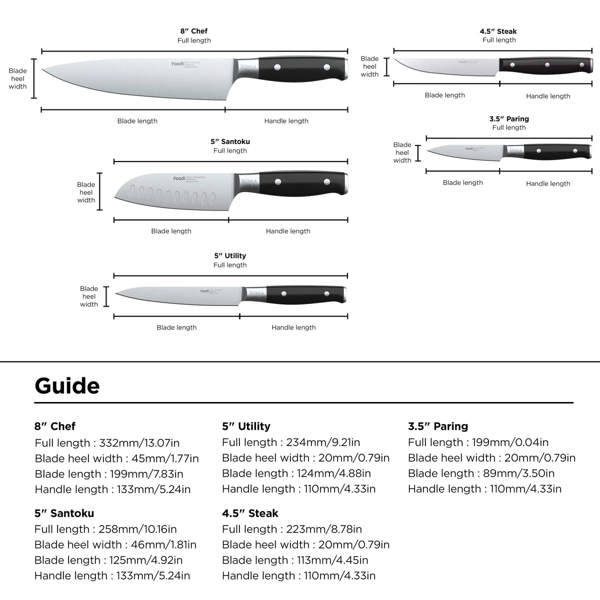Ninja Foodi NeverDull Premium 12-Piece Knife System with Built-in Sharpener, K32012