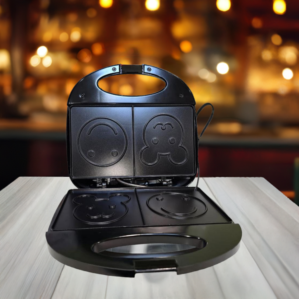 Electric Sandwich Maker Grilled Machine Double Slices Non-Stick 750w