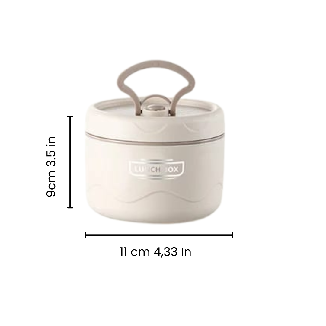 Bento Lunch Box Food Storage Container For Adults Kids 600ml Stainless Steel
