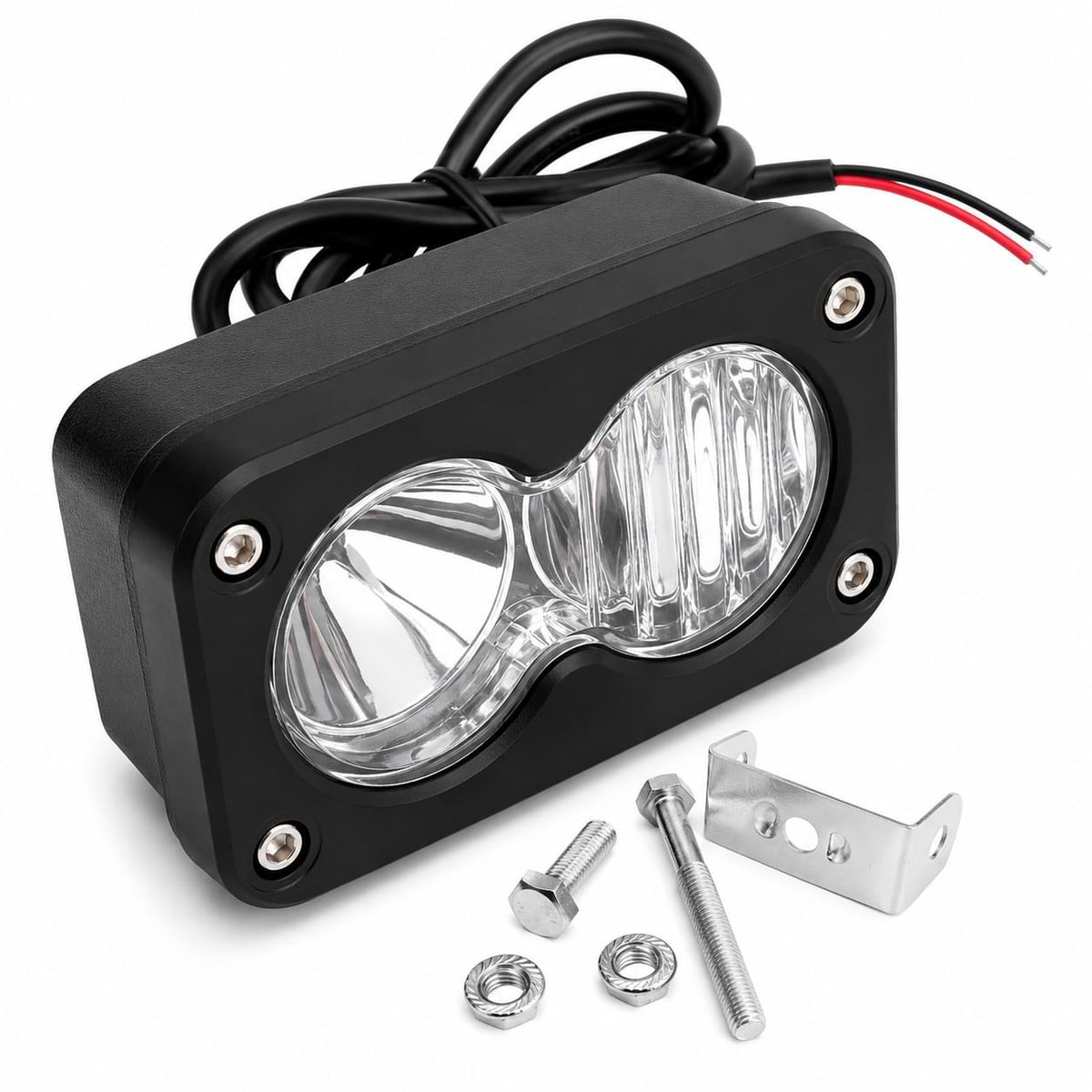 20W LED Headlight Switch White Spot Flood Pod Combo Kit for Sur-Ron Talaria and Segway Electric Dirt Bikes