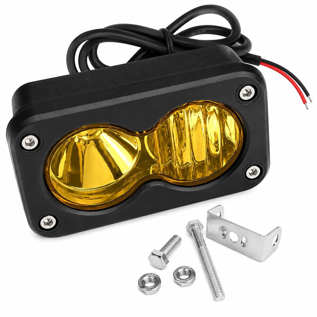 20W LED Headlight Switch White Spot Flood Pod Combo Kit for Sur-Ron Talaria and Segway Electric Dirt Bikes